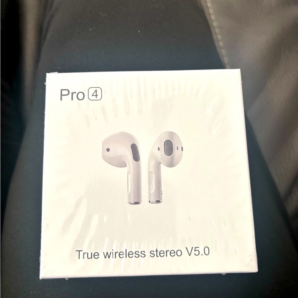 White Wireless Stereo Headset V5.0